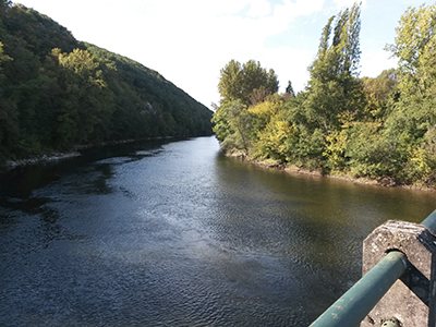 la rivière Espérance, Allas-les-Mines